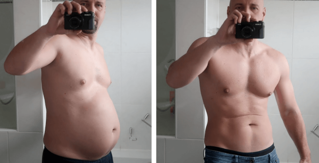 Metamorfoza Bartek — zdjęcie przed i po